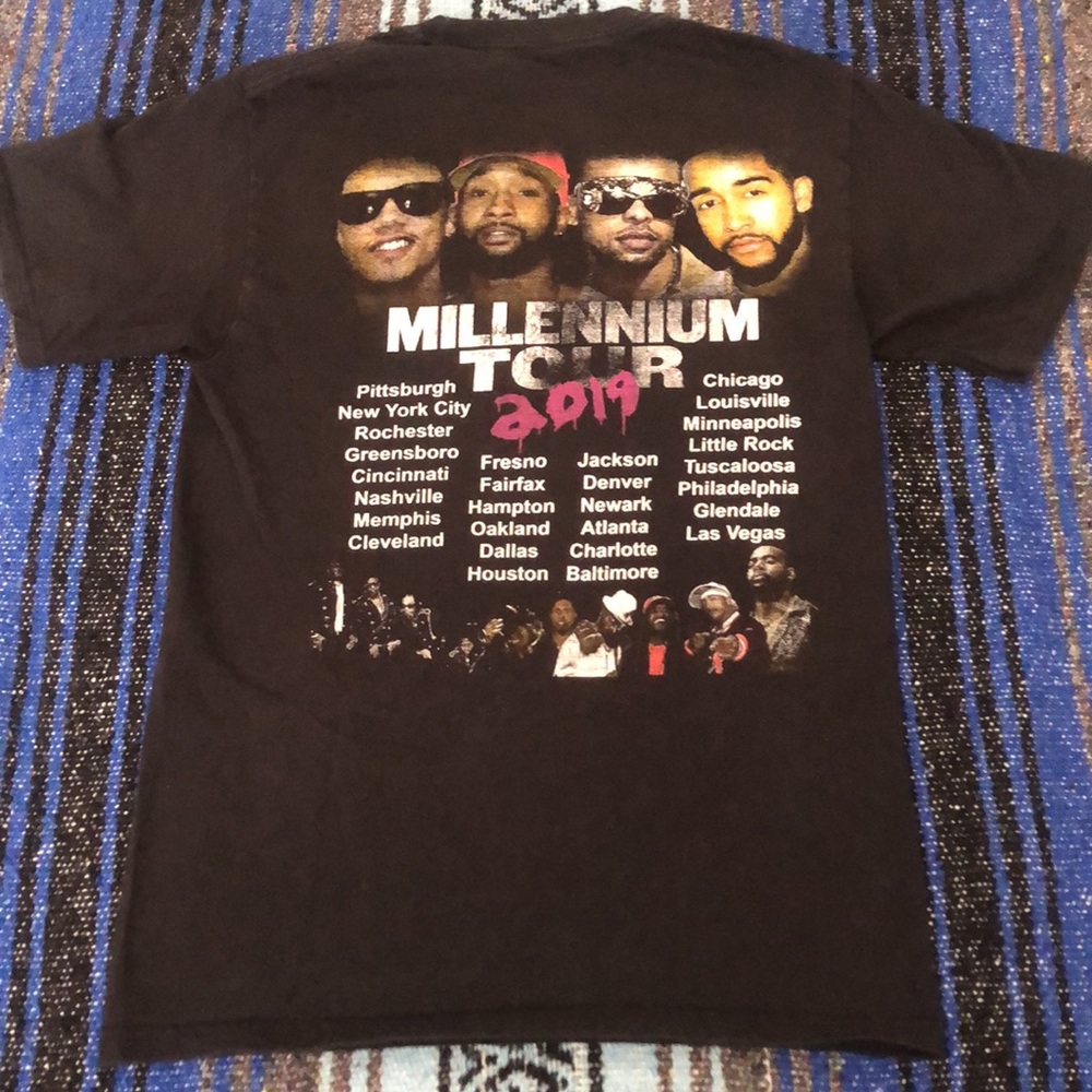 B2K 2019 Millennium Concert Tour Tee Shirt - Picture 8 of 11